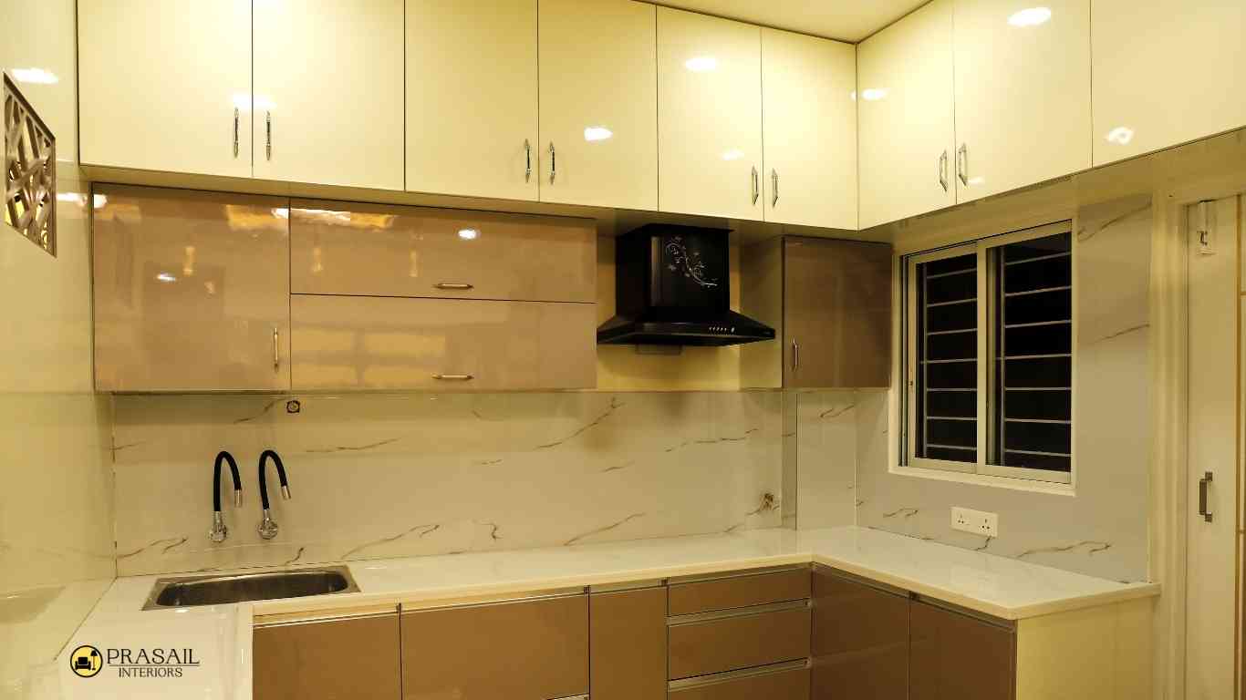 Modular Kitchen Interior Designers in Hyderabad | Prasail Interiors