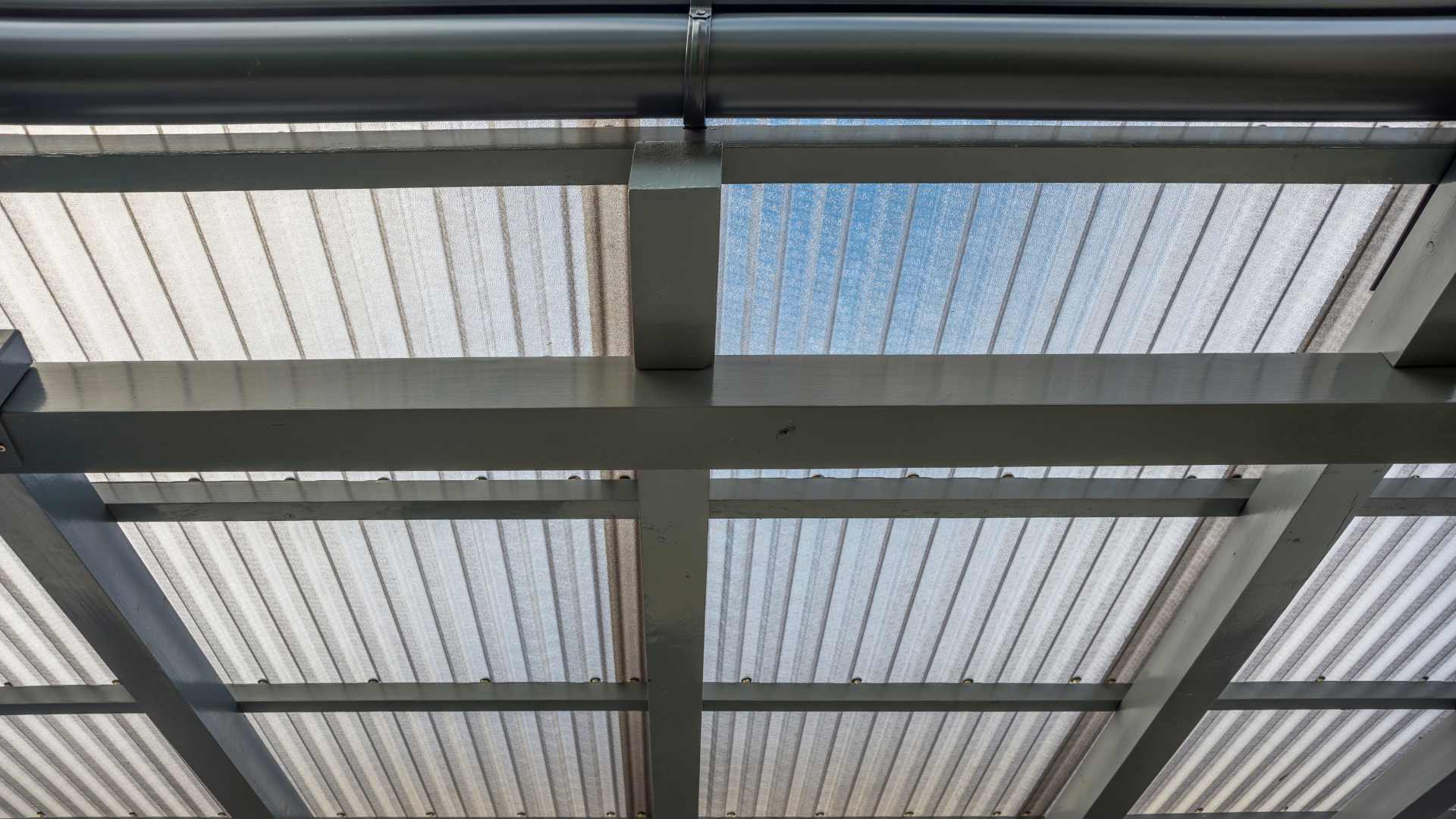 polycarbonate-pergola